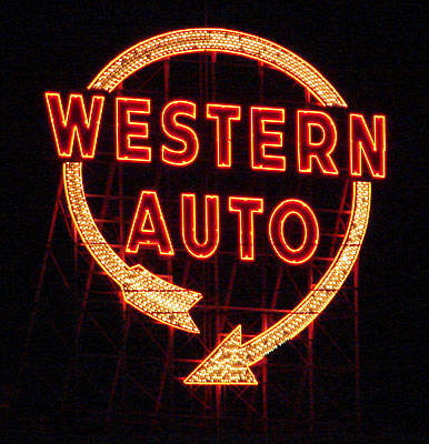 westernauto Western Auto sign, Kansas City